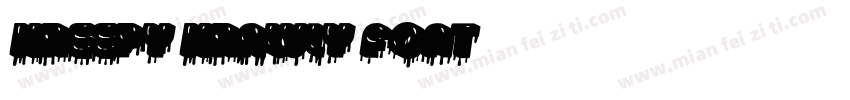 Kreepy Krawly Font字体转换